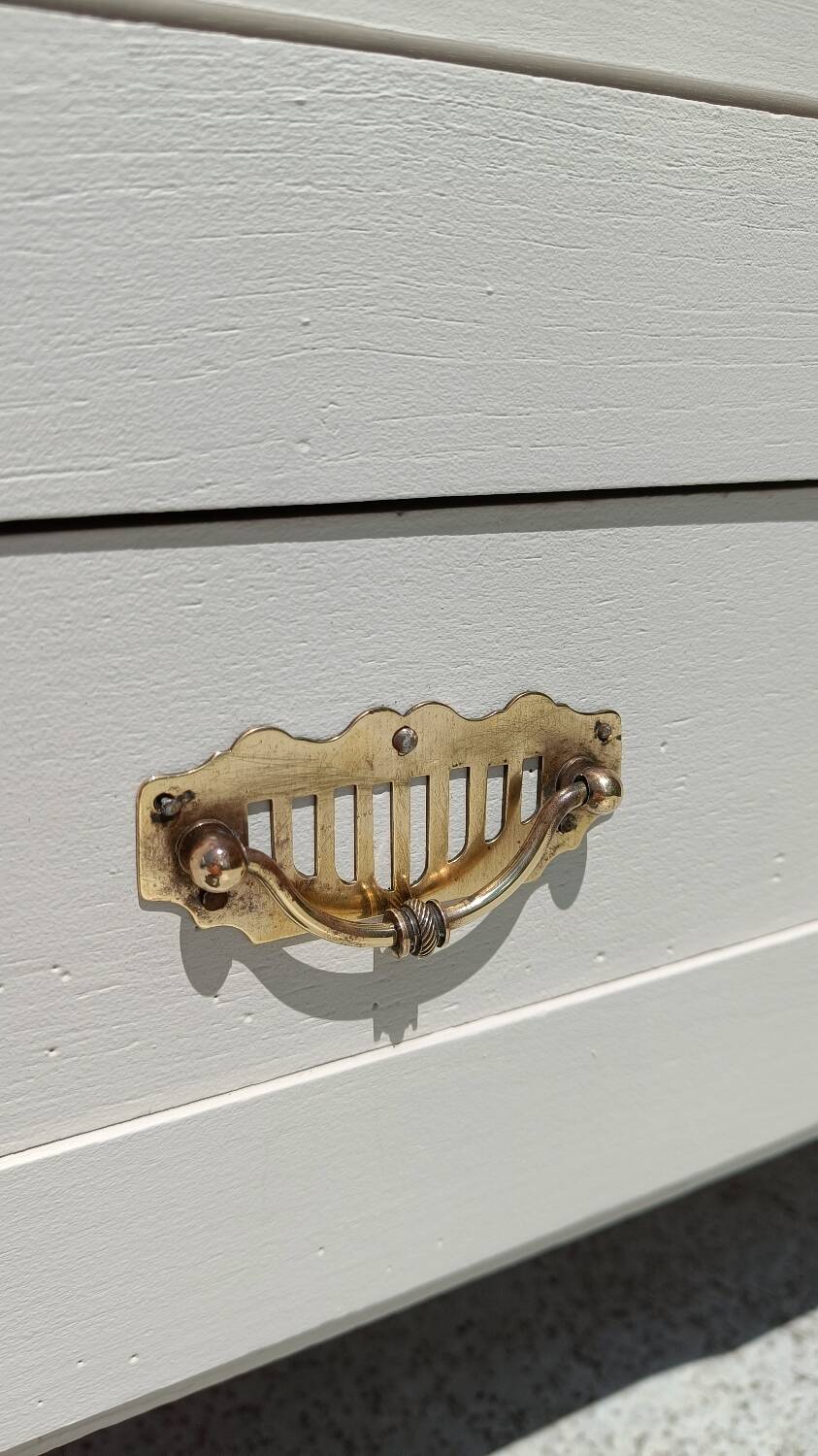 White art deco Parisian wardrobe