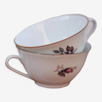 Lot de 2 tasses De Sologne l'archevêque