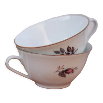 Lot de 2 tasses De Sologne l'archevêque