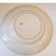 Large round ironstone platter with daisy decoration, KG Lunéville, 19th century