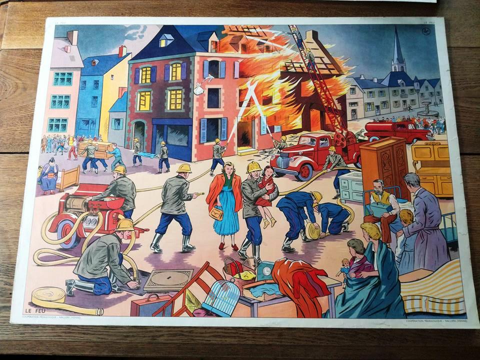 Displays educational school 50s 60s