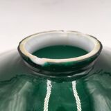 Green opaline pendant light