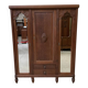 Antique Art Deco wardrobe, clothes cupboard