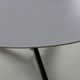Sixties design round dining table by Martin Visser