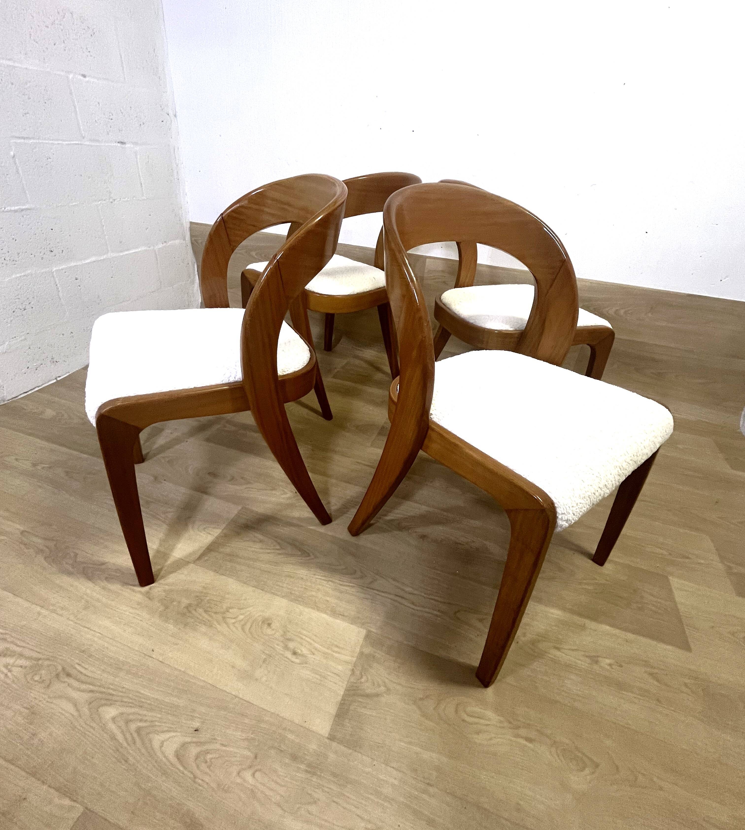 4 Baumann gondola chairs