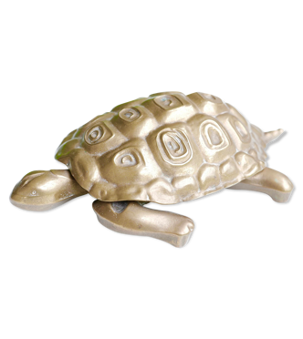 Beebeecraft Lot De 6 Pendentifs En Forme De Tortue En Laiton Plaqué Or 18 Carats Pour La Fabrication De Bijoux, Laiton Plaqué Or 18 Carats, Pas De Gemme