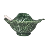 Soup tureen in slip in the shape of cabbage Portugal
