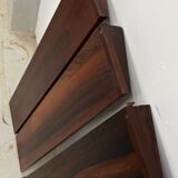 Rosewood Shelves By Kai Kristiansen For Feldballes