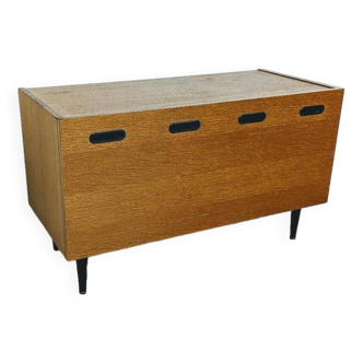 Buffet vintage en bois / meuble de rangement télé TV hifi