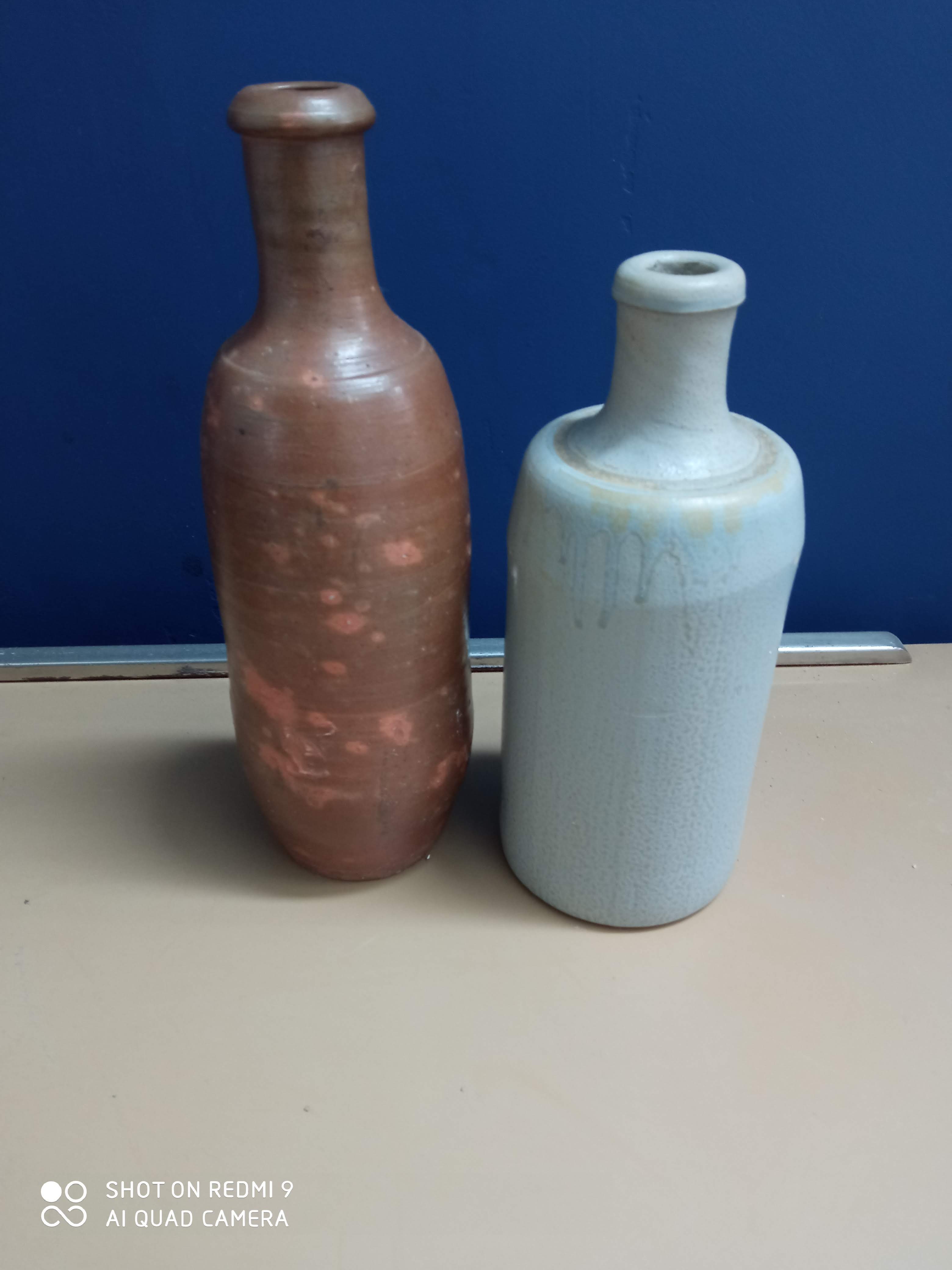 Vintage sandstone vases
