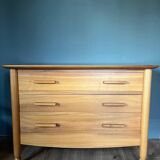 Regain chest of drawers in elm maison regain 70s/89s