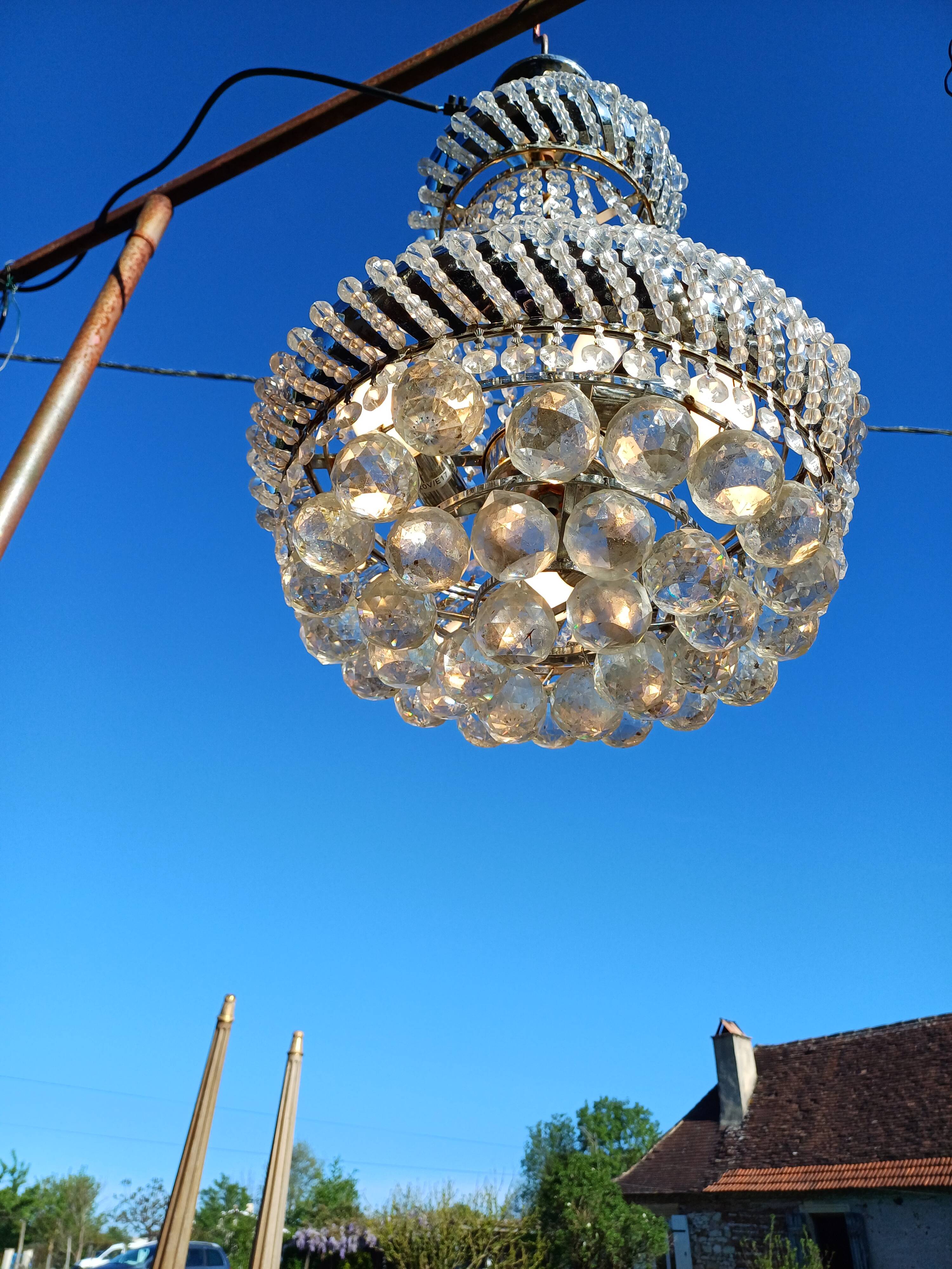 Vintage Chandelier from the 70s