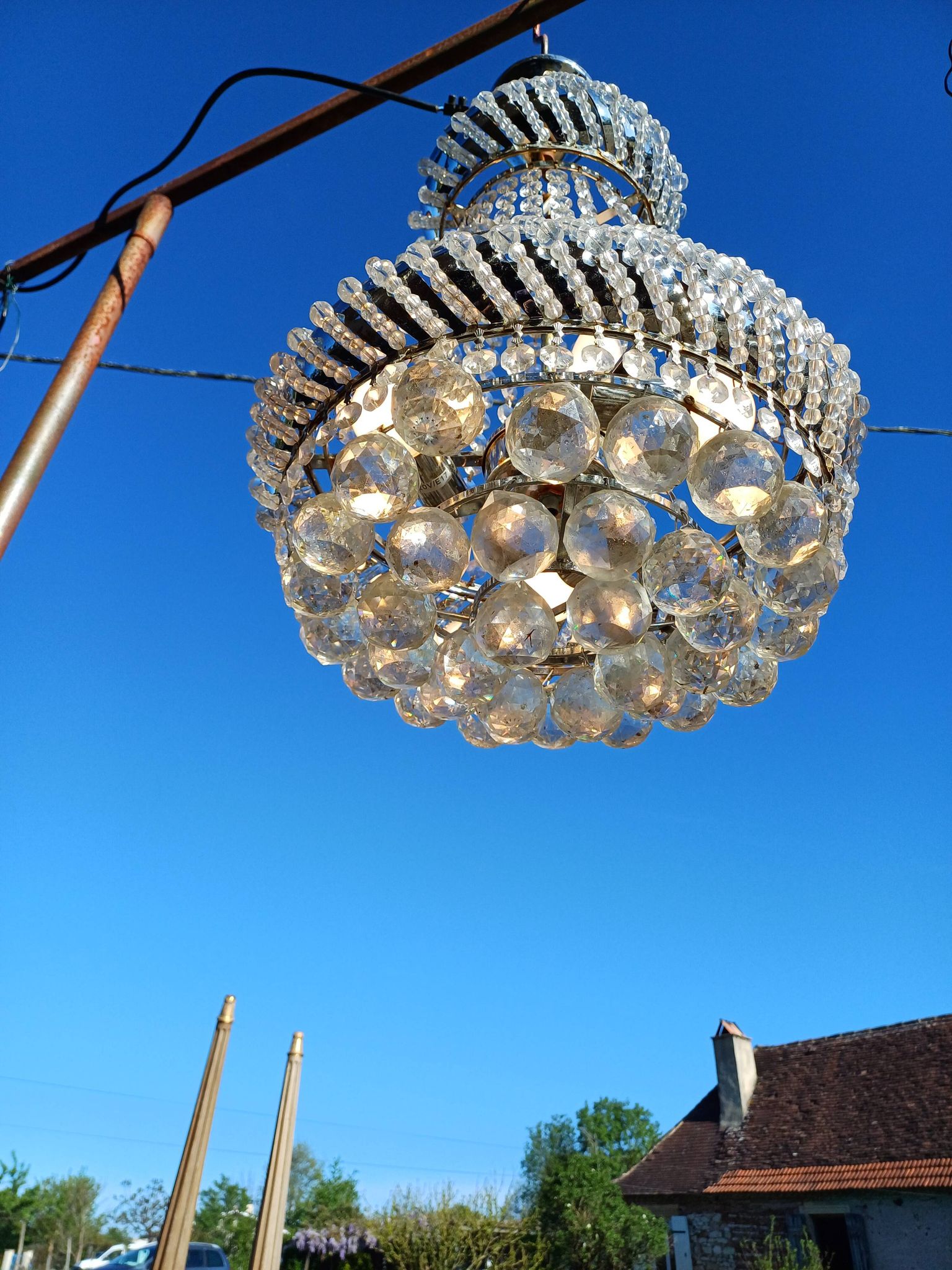 Vintage Chandelier from the 70s