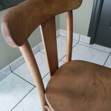 Old solid wood children's chair