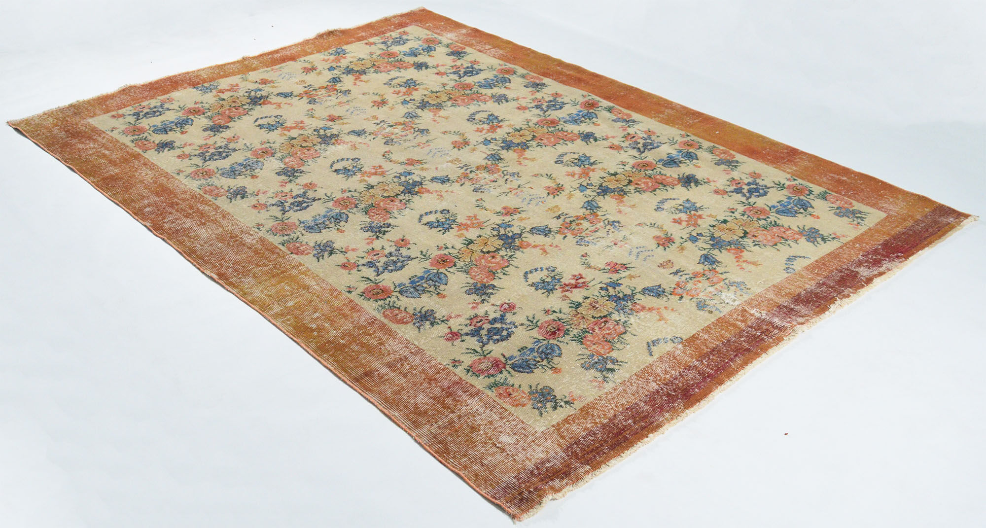 Anatolian handmade rug 275 cmx 200 cm