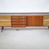 Enfilade design en teck par Musterring datant des années 1960