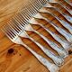 Set of 12 vintage rockery style forks