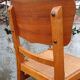 Paire de chaises paillées années 50