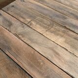 Industrial wooden coffee table