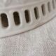 Basket and top in Wedgwood earthenware