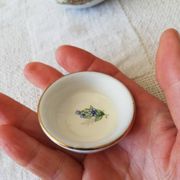 Lot dînette Vintage soupière et deux petites assiettes