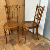 Pair of chairs bistrot