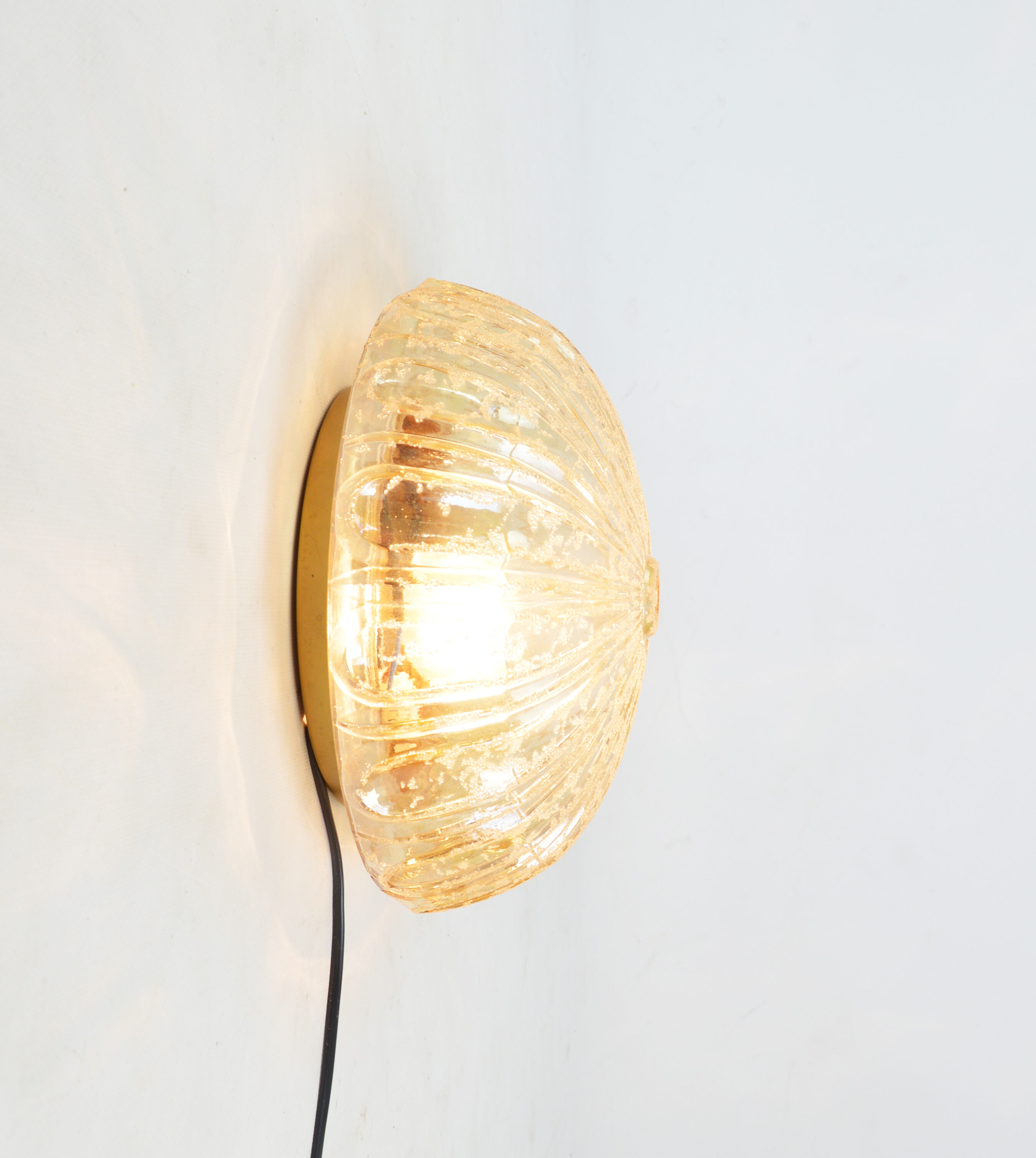 A pair of wall lamps, 1970s