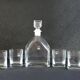 Carafe à whisky et ses quatre verres