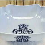 Old fruit bowl Brown Westhead Moore & co monogram XIX