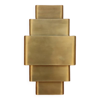Art Deco Brass Wall Light