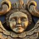Bas relief italien chérubin