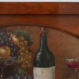 Still Life Oil Painting on wood by the Belgian Artist A. Heynderickx, 1922