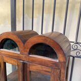 Exotic showcase cabinet 2 doors with key