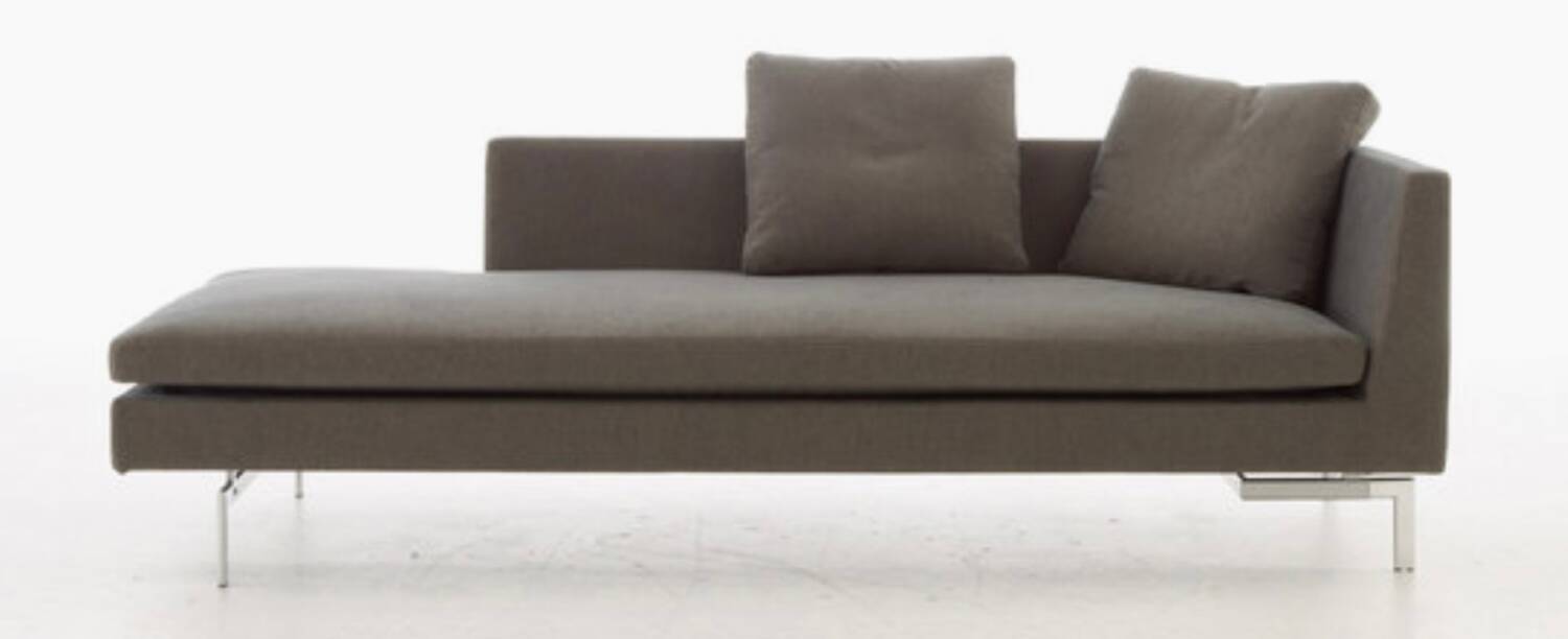 High-end daybed, Ligne Roset Stricto Sensu model sofa