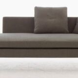 Méridienne haut de gamme, Canapé Ligne Roset modèle Stricto Sensu