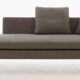 High-end daybed, Ligne Roset Stricto Sensu model sofa