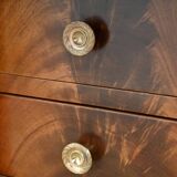 Petite Commode Chiffonnière en Acajou Flammé, style Empire – 1ère partie XX