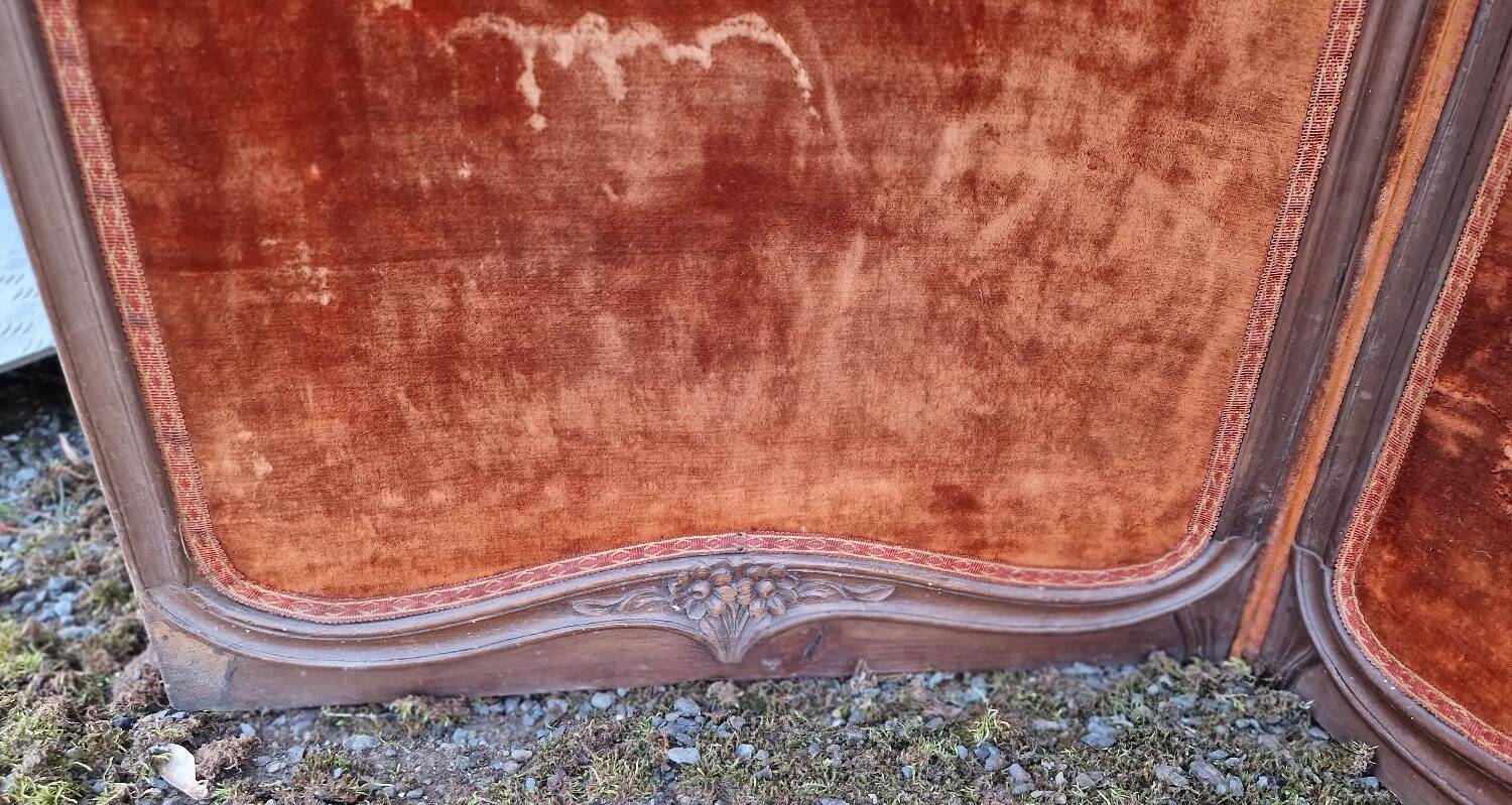 Late 19th century screen with 3 leaves