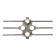Vintage brutalist wall sculpture, 1970s