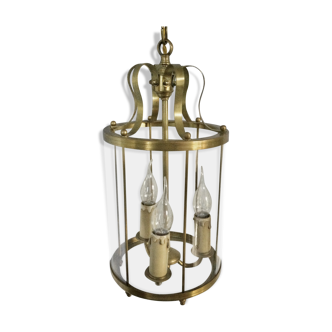 Lantern 3 bronze and brass lights