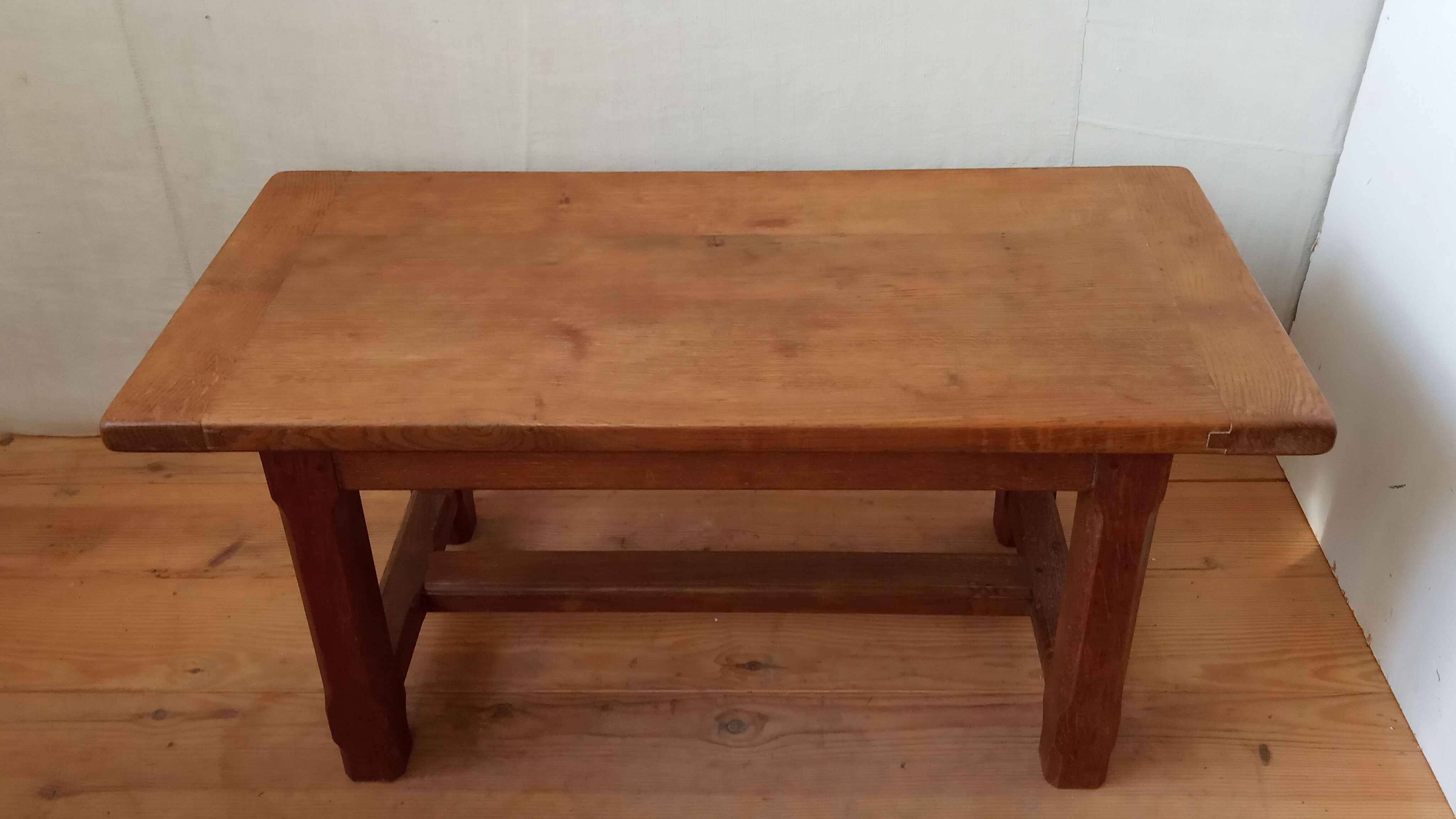 Rustic oak coffee table