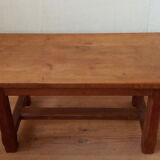 Rustic oak coffee table