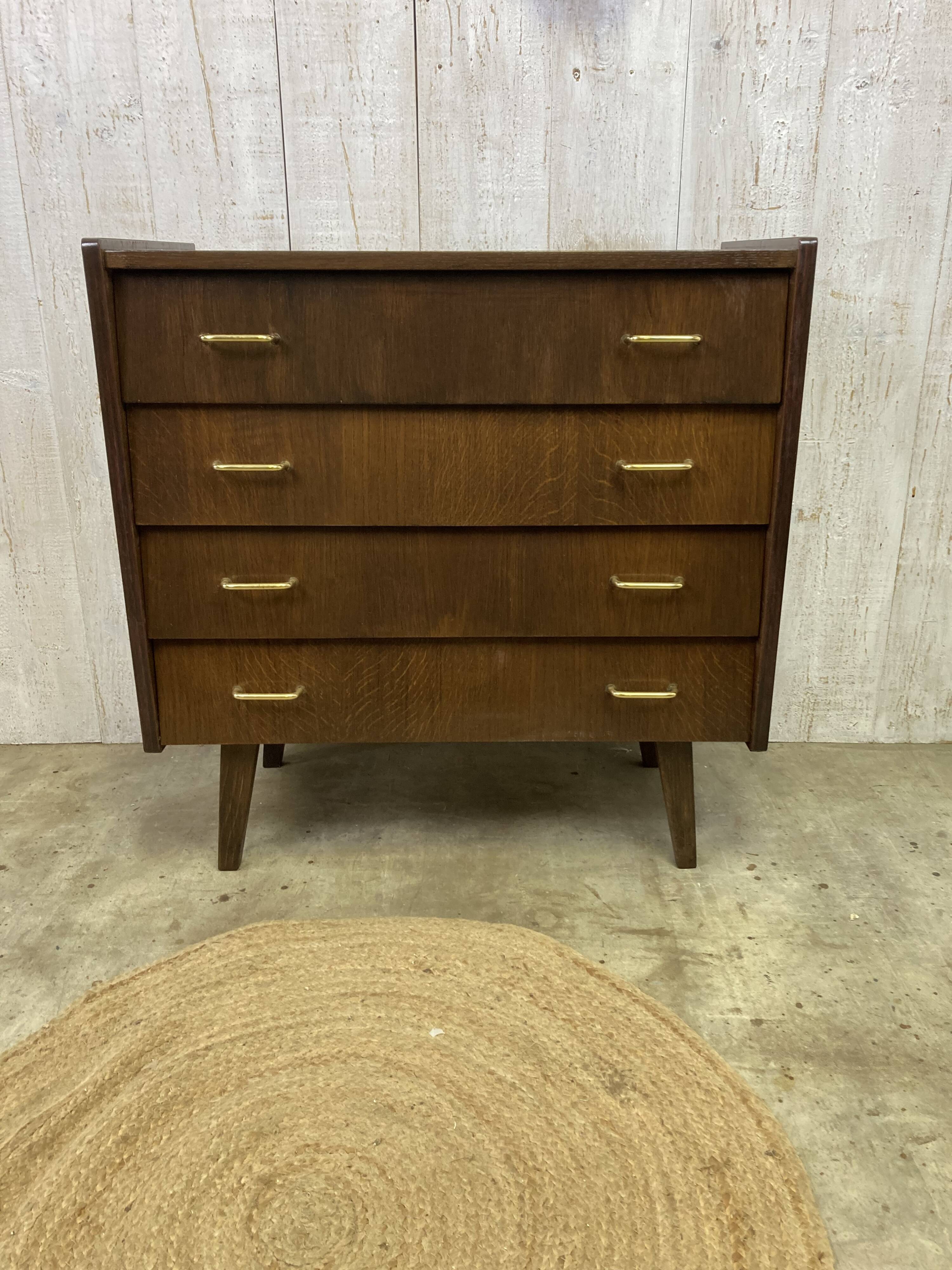 Vintage winged chest of drawers