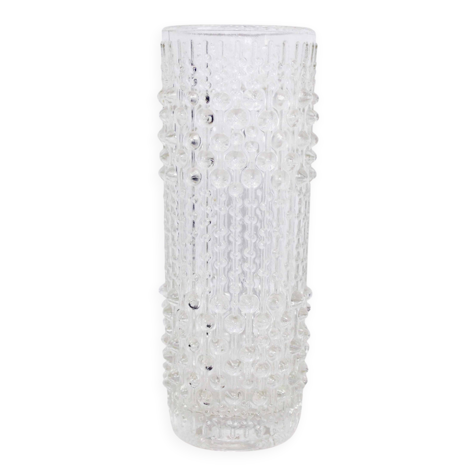 Vase "candle wax" Sklo Union 1970
