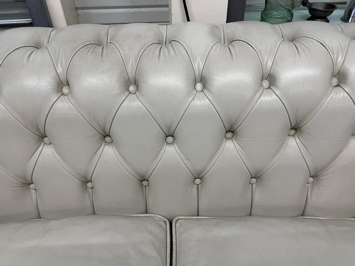 Genuine vintage Chesterfield sofa