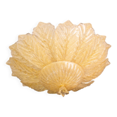 Dubai, Murano Glass Gold Flush Mount, 1970s