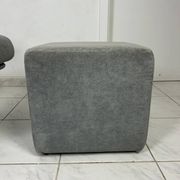 Vintage Gelderland swivel armchair with ottoman Jan des Bouvrie