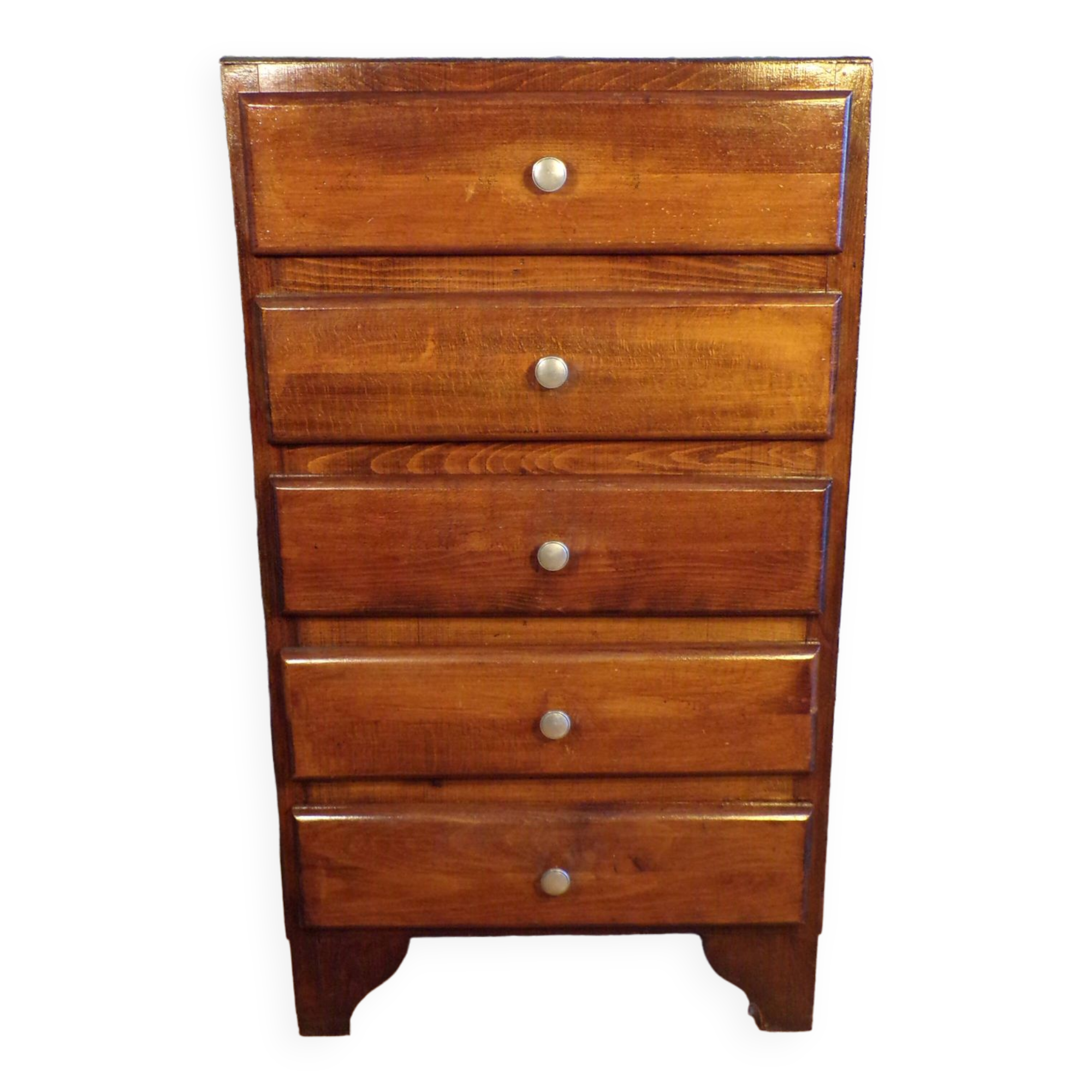Vintage 5 drawer chest of drawers