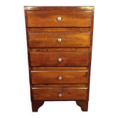 Chiffonnier vintage 5 tiroirs