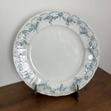 Plat rond 33 cm en faïence de Maastricht modèle Clara